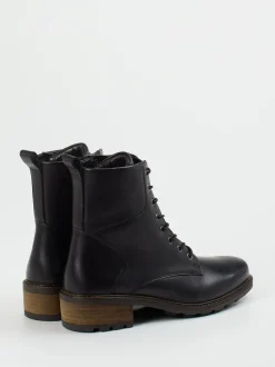 Solidus – Schnürboots aus Kalbleder in Schwarz