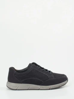 Solidus – Schnürschuh aus Nubukleder Dunkelblau