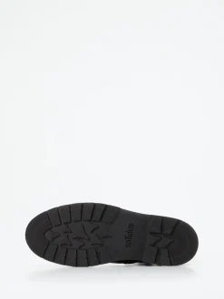 Solidus – Schnürstiefelette aus Kalbleder schwarz
