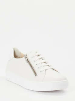 Solidus – Sneaker aus Kalbleder in Offwhite