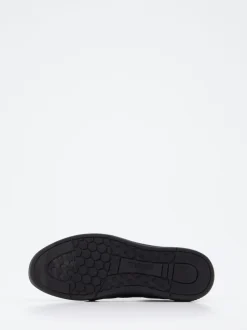Solidus – Sneaker aus Leder in Olivgrün