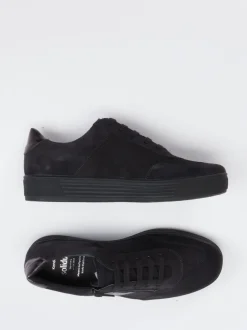 Solidus – Sneaker aus Veloursleder mit Reißverschluss
