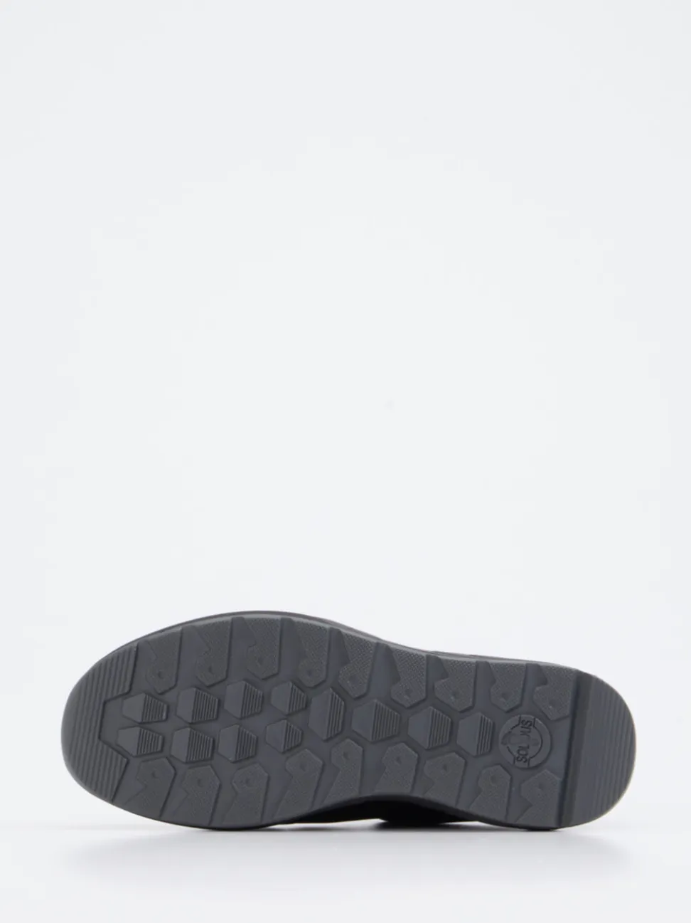 Solidus – Sneaker aus Velourleder und Glattleder Schwarz
