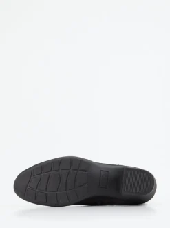Solidus – Stiefelette aus Nubukleder in Schwarz