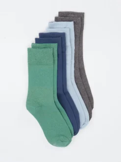 S.Oliver – Klassische Socken aus Textil Salbeigrün