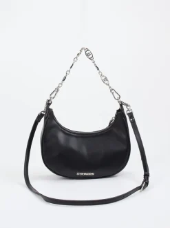 Steve Madden – Baguette Bag aus Synthetik mit Strass