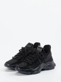 Steve Madden – Chunky Sneaker aus Synthetik mit Strass
