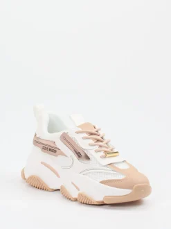 Steve Madden – Chunky Sneaker aus Synthetik in Offwhite