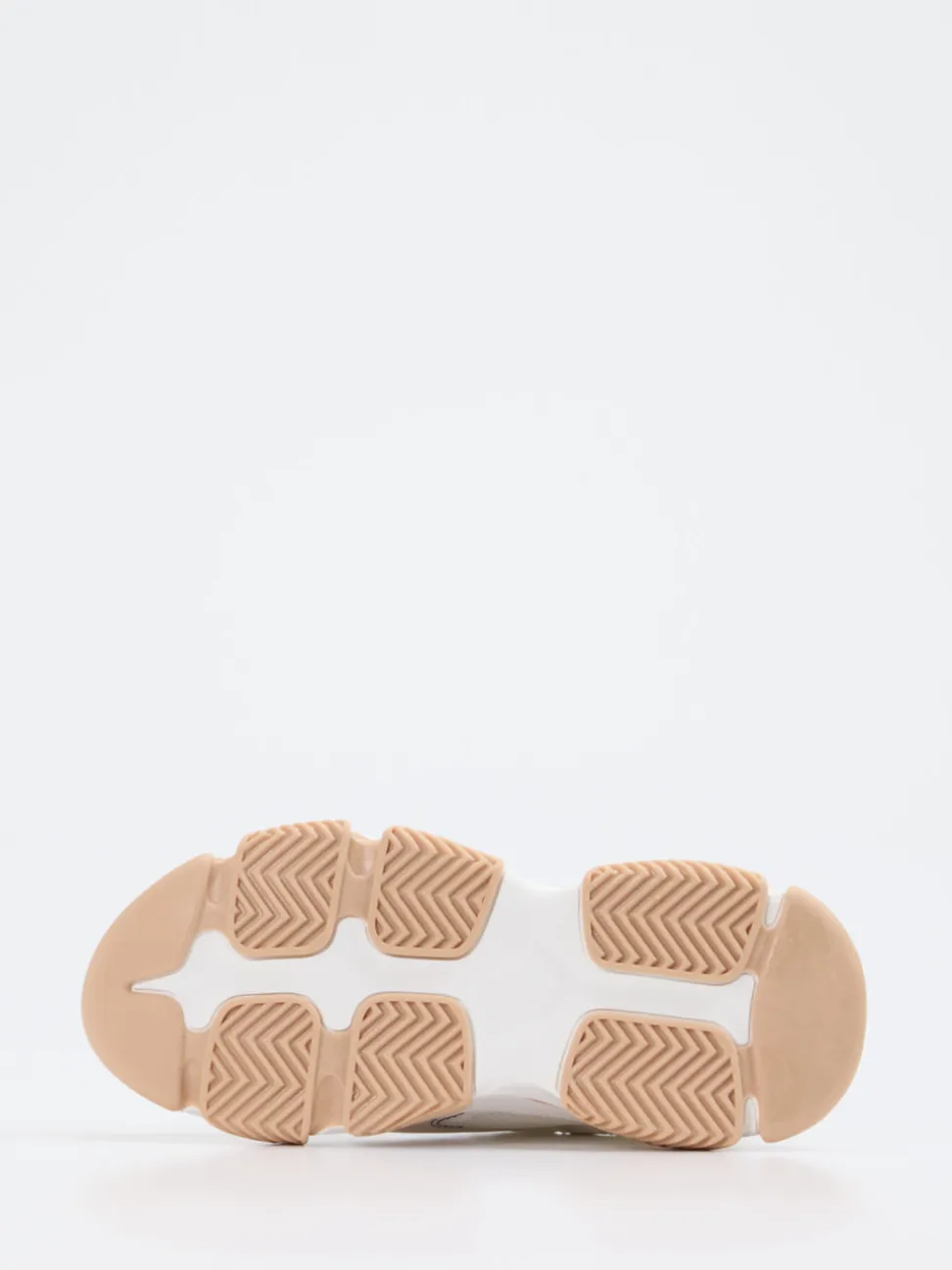 Steve Madden – Chunky Sneaker aus Synthetik in Offwhite