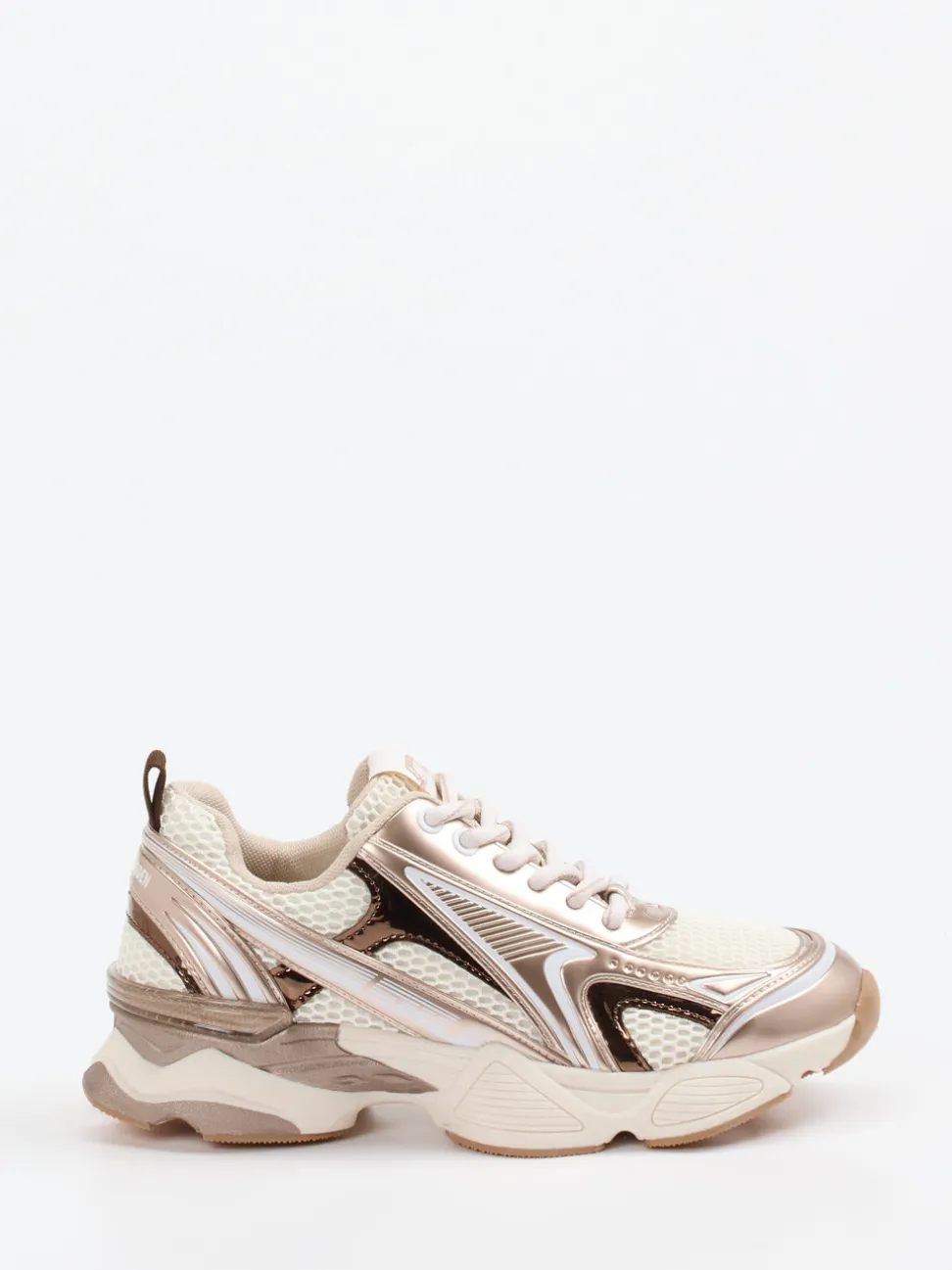 Steve Madden – Chunky Sneaker aus Synthetik in Beige