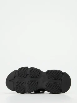Steve Madden – Chunky Sneaker aus Mesh in Schwarz