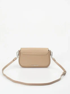 Steve Madden – Crossbody Bag aus Leder in Taupe