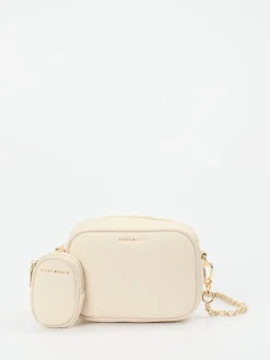 Steve Madden – Crossbody Bag aus Synthetik Cremebeige