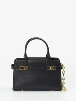 Steve Madden – Handtasche aus Leder in Schwarz