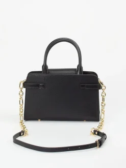 Steve Madden – Handtasche aus Leder in Schwarz