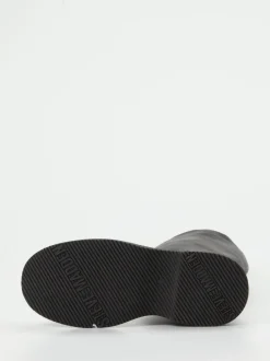 Steve Madden – Plateau-Stiefel aus Kalbleder schwarz