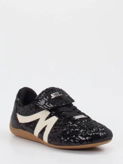 Steve Madden – Sneaker aus Textil mit Paillettenbesatz