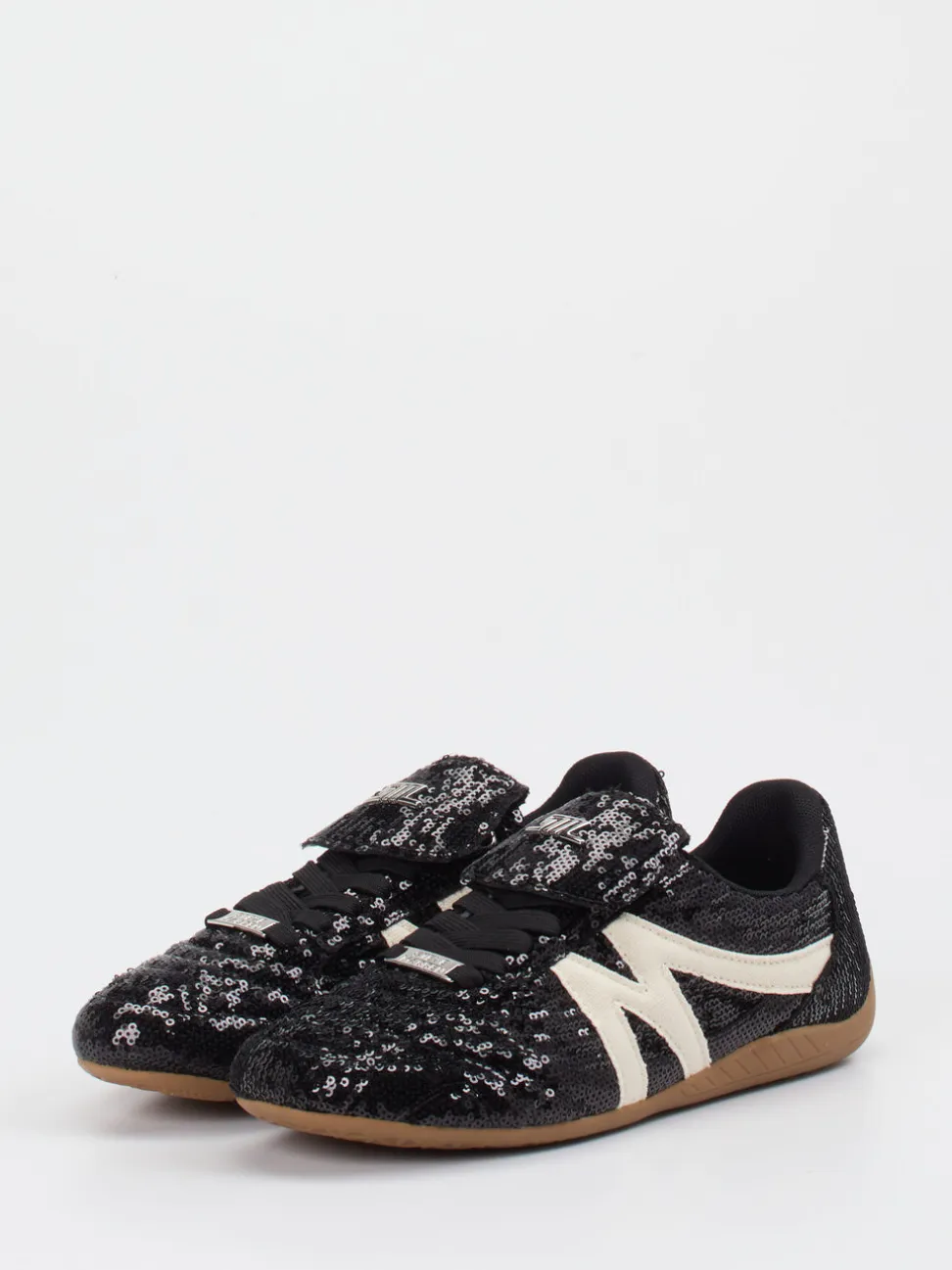 Steve Madden – Sneaker aus Textil mit Paillettenbesatz