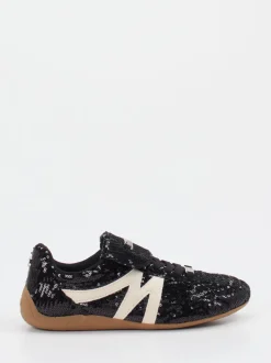 Steve Madden – Sneaker aus Textil mit Paillettenbesatz