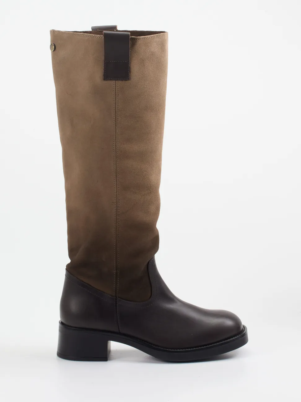 Steve Madden – Stiefel aus Velourleder und Glattleder