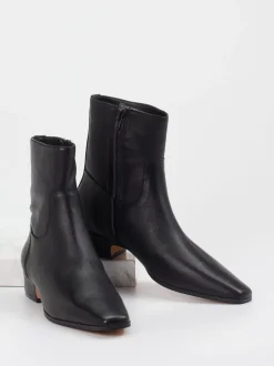 Steve Madden – Stiefeletten aus Kalbleder schwarz
