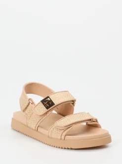 Steve Madden – Trekkingsandale aus Synthetik in Beige