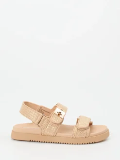 Steve Madden – Trekkingsandale aus Synthetik in Beige