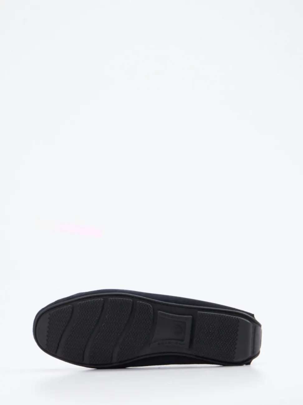 Studio Mode – Slipper aus Veloursleder Dunkelblau