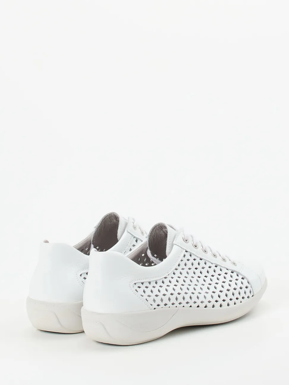 Stuppy – Komfort-Sneaker aus Kalbleder weiß