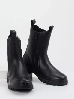 Superfit – Chelsea Boots aus Kalbleder schwarz