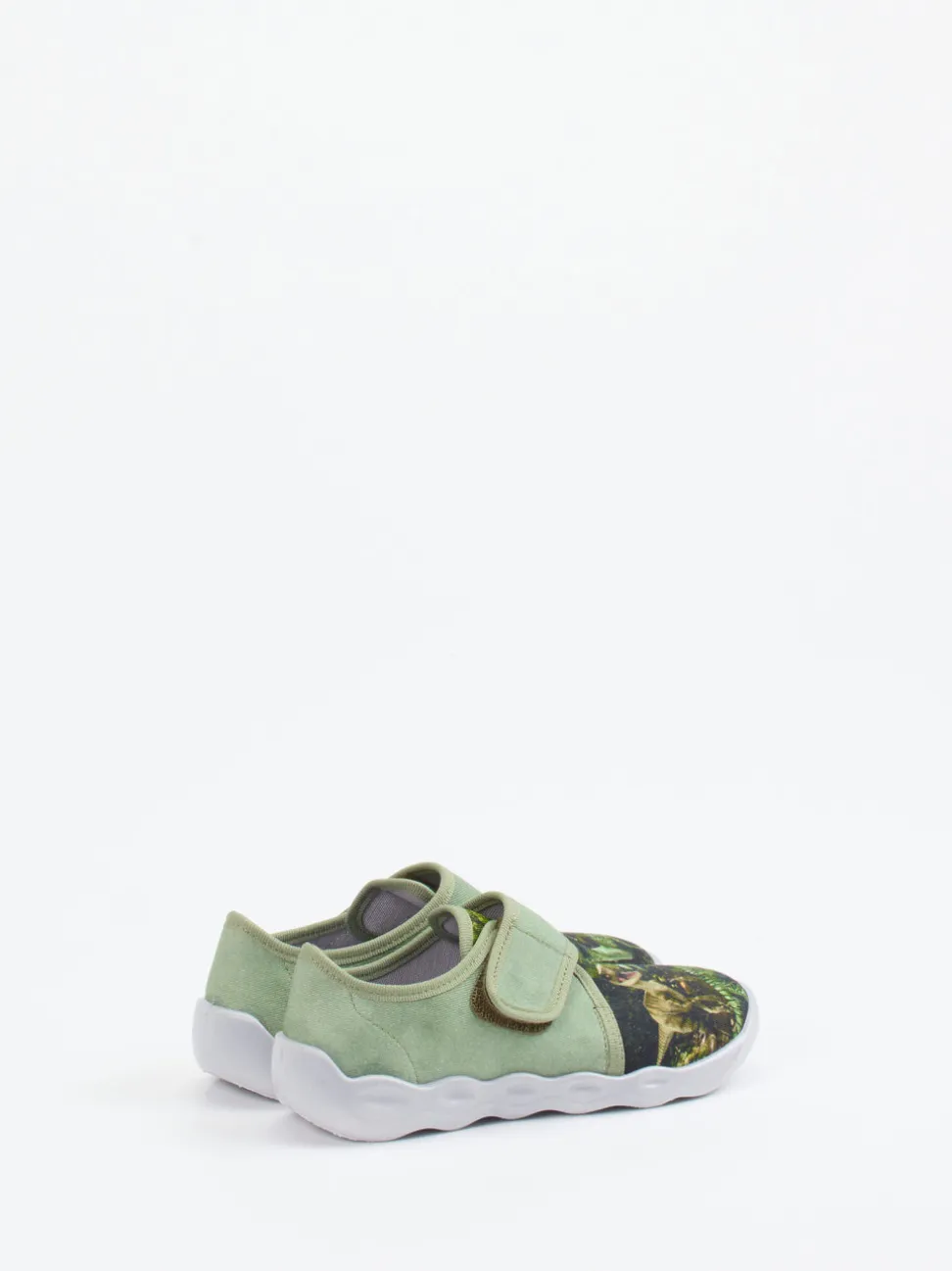 Superfit – Hausschuh aus Textil mit Dino-Print