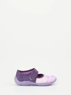 Superfit – Hausschuh aus Textil mit Glitzerkante