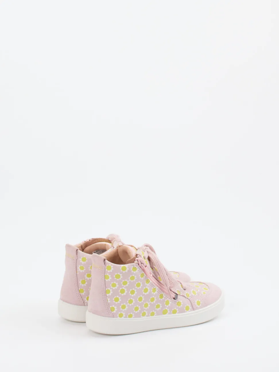 Superfit – High-Top Sneaker aus Veloursleder Rosa