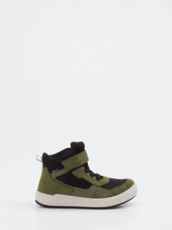 Superfit – High-Top Sneaker aus Nubukleder olivgrün