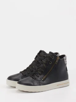 Superfit – High-Top-Sneaker aus Kalbleder Schwarz