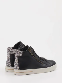 Superfit – High-Top-Sneaker aus Kalbleder Schwarz
