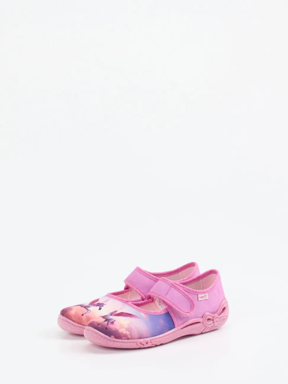 Superfit – Kinderhausschuh aus Textil in Rosa