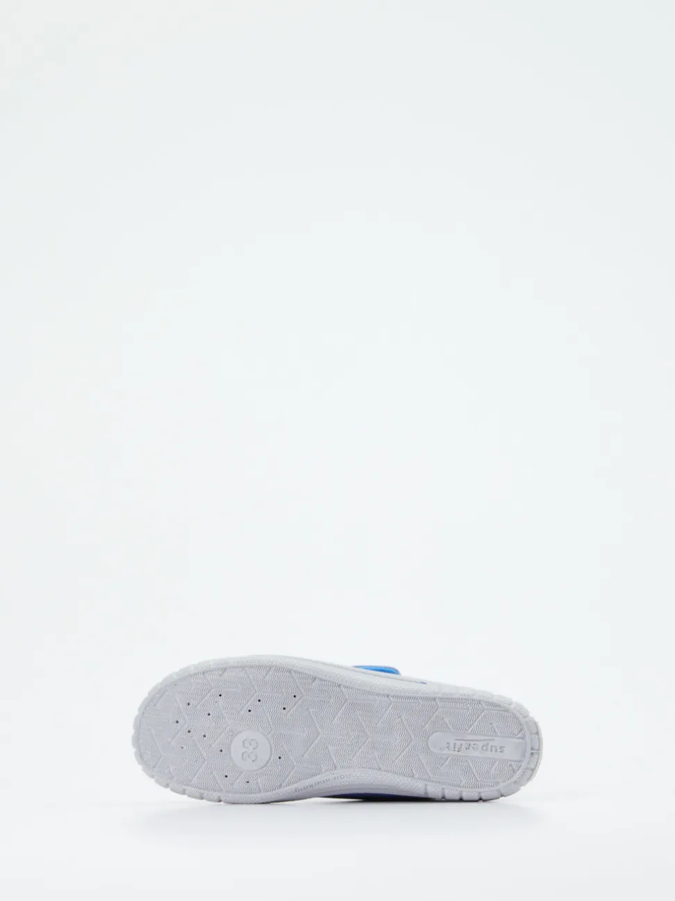 Superfit – Kinderhausschuh aus Textil blau