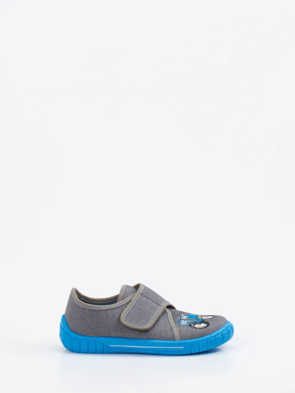 Superfit – Kinder-Hausschuh aus Textil grau