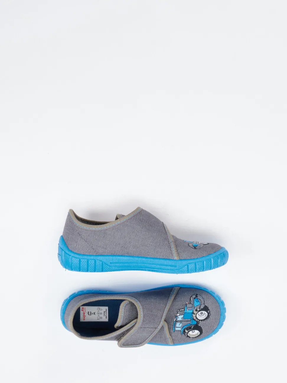 Superfit – Kinder-Hausschuh aus Textil grau