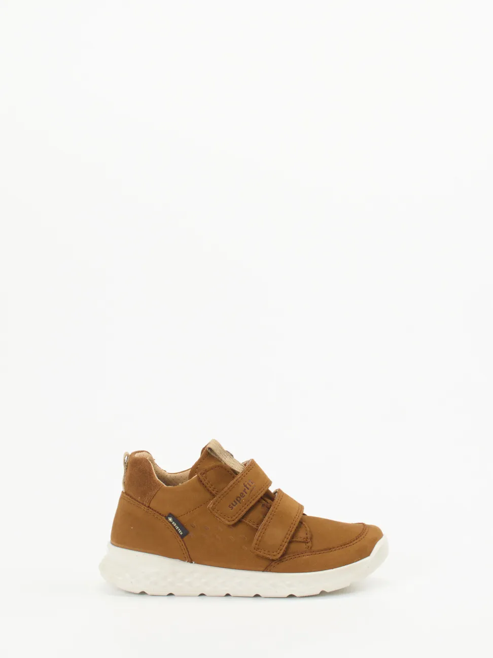 Superfit – Kinder-Sneaker aus Nubukleder cognacbraun