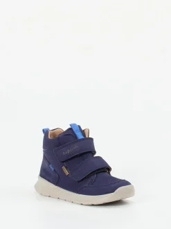 Superfit – Kinder-Sneaker aus Nubukleder Dunkelblau