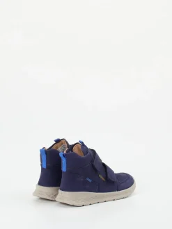 Superfit – Kinder-Sneaker aus Nubukleder Dunkelblau