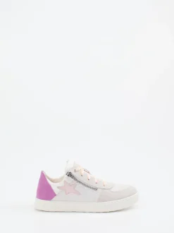 Superfit – Kinder-Sneaker aus Veloursleder Hellgrau