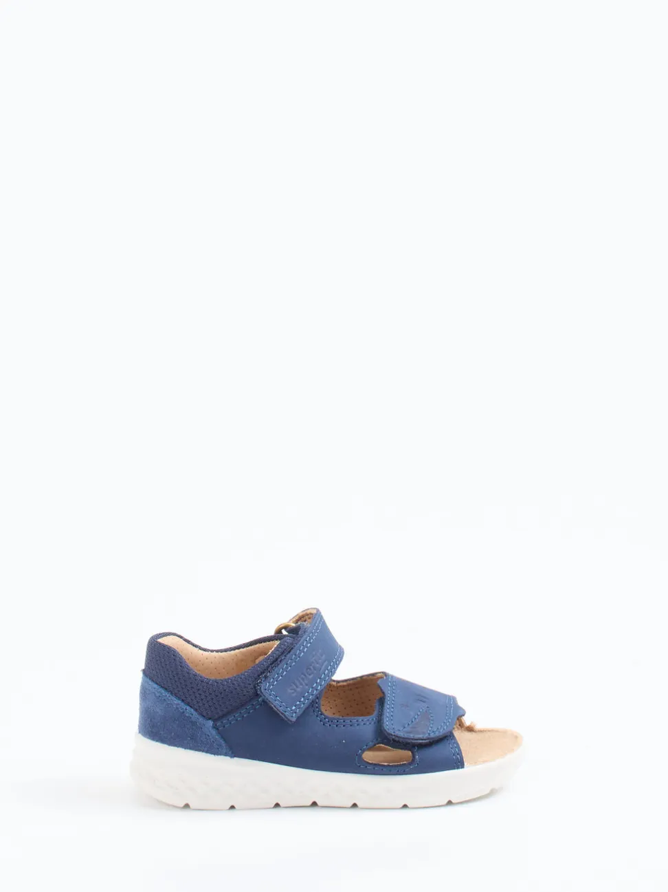 Superfit – Klettsandalen aus Nubukleder jeansblau