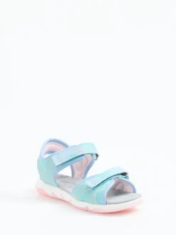 Superfit – Klettsandalen aus Synthetik in Mintgrün