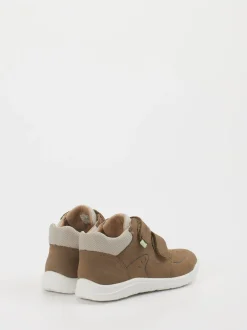 Superfit – Klettsneaker aus Leder in Braun