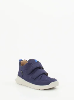 Superfit – Klettsneaker aus Nubukleder Dunkelblau