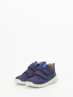 Superfit – Klettsneaker aus Nubukleder Dunkelblau