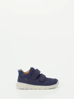 Superfit – Klettsneaker aus Nubukleder Dunkelblau